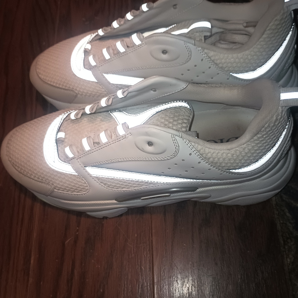 Dior White and Gray Men's Sneakers